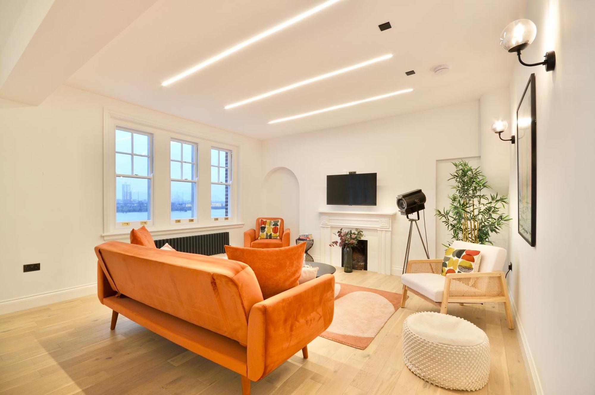 Newly Refurbished W/ River Views London Ngoại thất bức ảnh